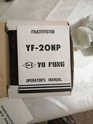 Tester YF-20NP Vendo