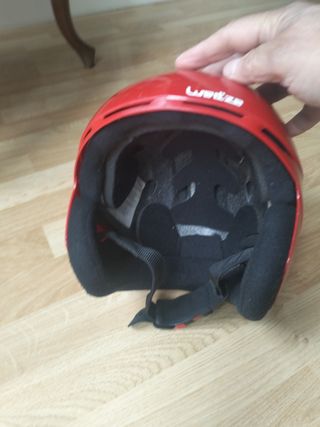 Casco infantil Wed'ze rojo talla 52 - 55