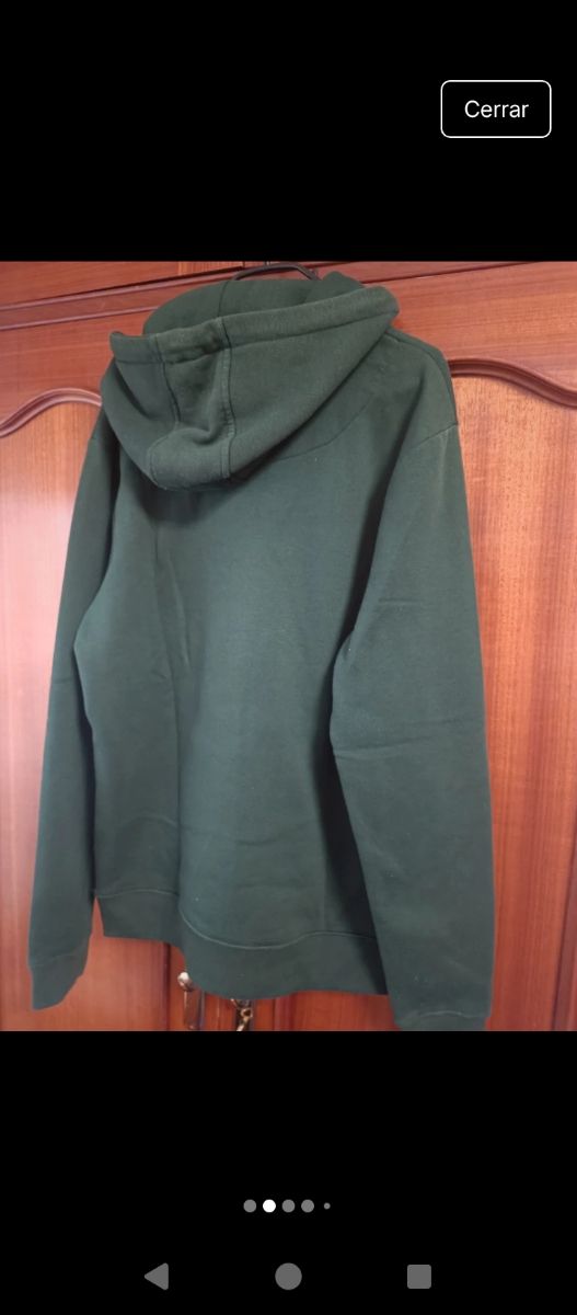 Sudadera Verde Primark con capucha 