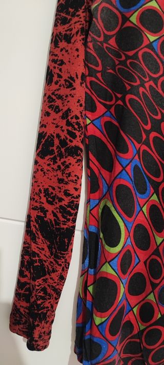Camiseta Desigual Manga Larga Talla L