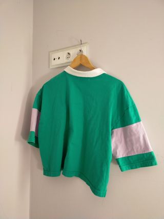 Pull&Bear Crop Top bicolor 