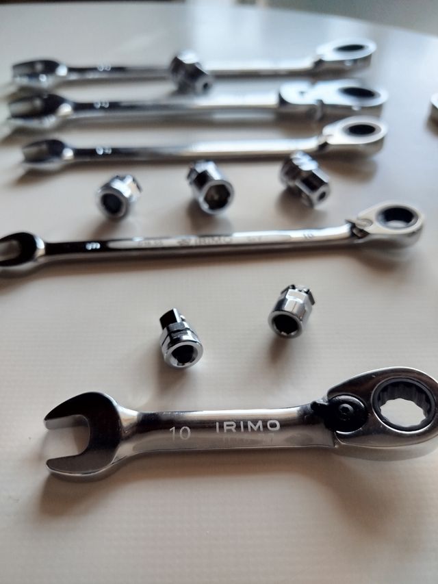 Llaves combinadas IRIMO más accesorios