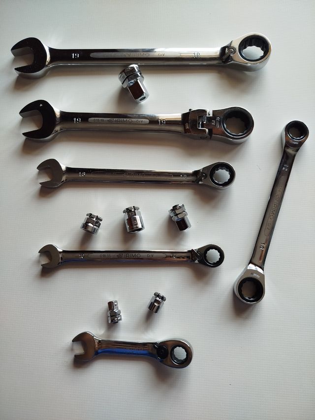 Llaves combinadas IRIMO más accesorios