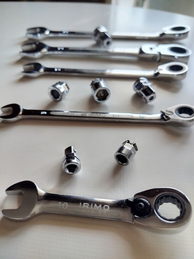 Llaves combinadas IRIMO más accesorios