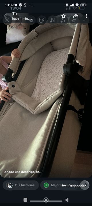 Carrito de bebé jané con capazo incluido