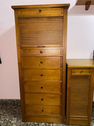 Conjunto Muebles Dormitorio Madera