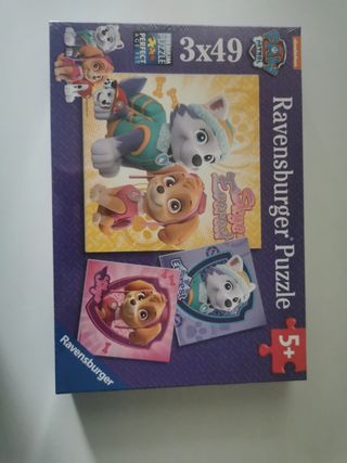 Puzzle Ravensburger Patrulla Canina 3x49