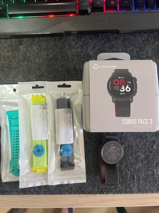 coros pace 3 + correas y garantía