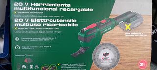 Parkside Herramienta Multifuncional 20V (Sin Bater
