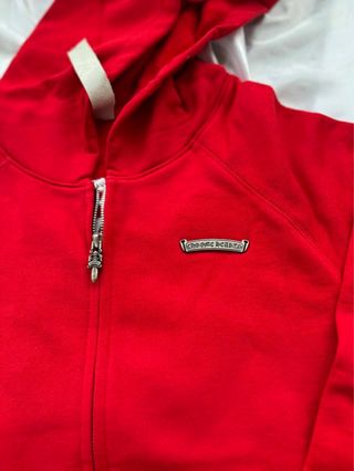 Chaqueta Sudadera Chrome Hearts Roja