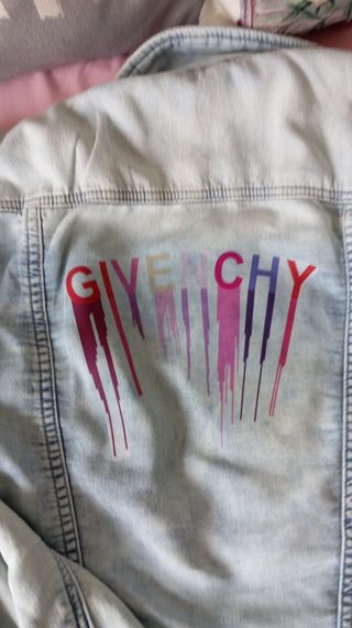 Cazadora vaquera Givenchy mujer azul