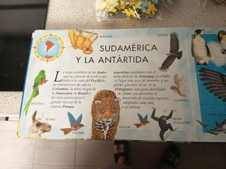 Libro puzzle Atlas de animales.