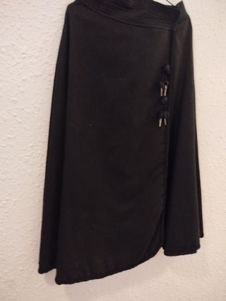 Traje Campero Negro Bordado Rojo