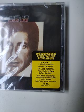CD Leonard Cohen - Songs 40th Anniversary SEALED