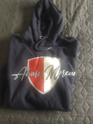Sudadera Álvaro Moreno Azul Marino Talla S