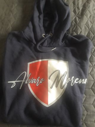 Sudadera Álvaro Moreno Azul Marino Talla S