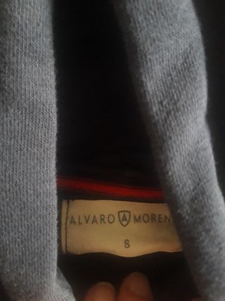 Sudadera Álvaro Moreno Azul Marino Talla S