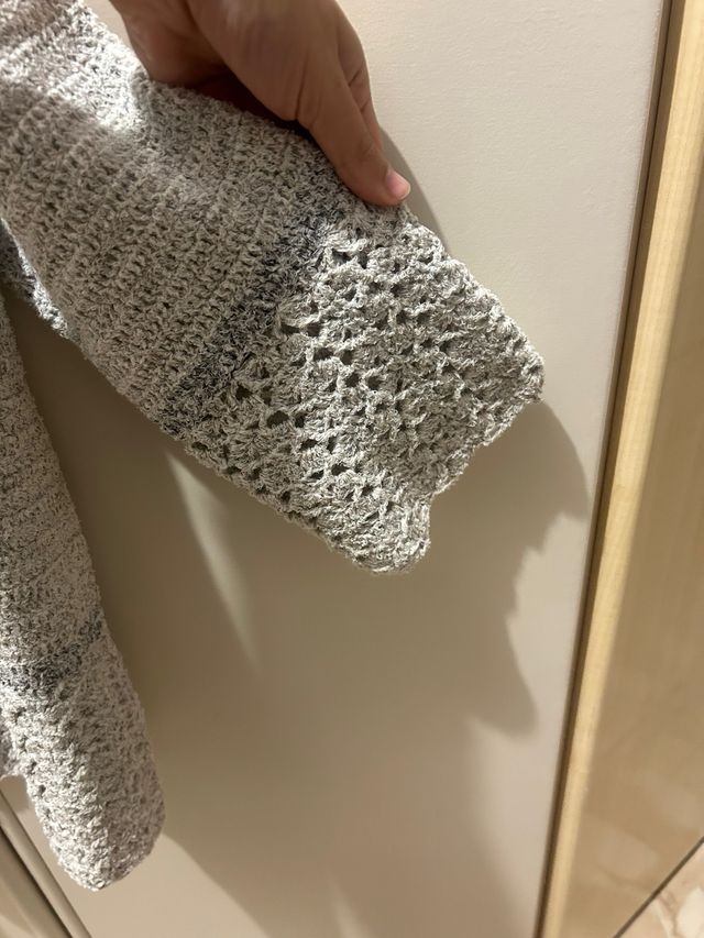 Giacca uncinetto fatta a mano