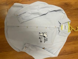 Camisa niña Snoopy azul
