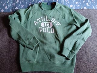 Sudadera Polo Ralph Lauren Verde Talla M