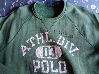 Sudadera Polo Ralph Lauren Verde Talla M