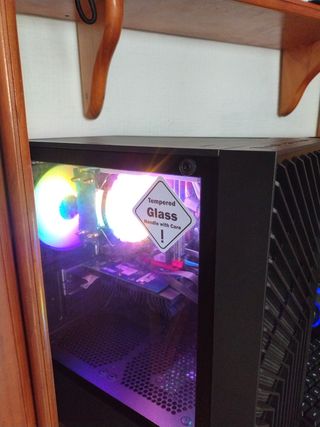 Torre PC Gaming Negra RGB