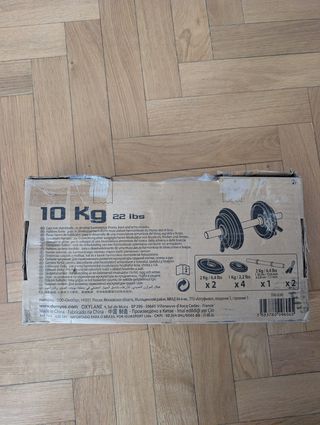 Kit Mancuernas 10kg Domyos