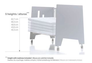Cuna colecho Alondra Omni 5 en 1