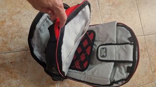 Mochila Cylance Negra y Roja