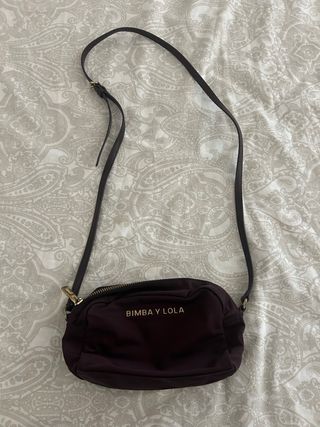 Bolso bandolera Bimba y Lola morado