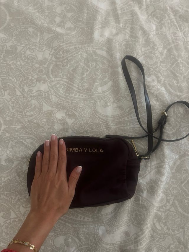 Bolso bandolera Bimba y Lola morado