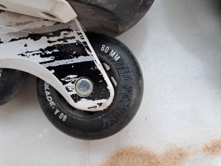 Patines Rollerblade Negros y Blancos