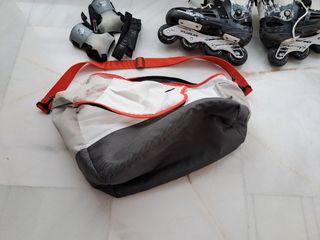 Patines Rollerblade Negros y Blancos