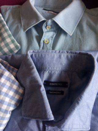 Lote de 4 camisas de hombre talla L