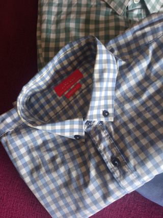 Lote de 4 camisas de hombre talla L