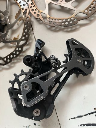 Lote piezas bici MTB Shimano SLX