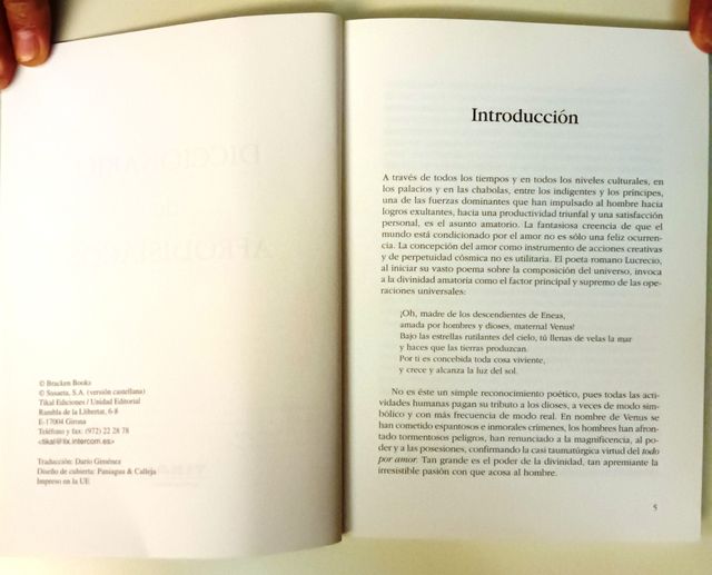 Diccionario de afrodisíacos