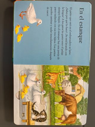 Libro puzle La granja
