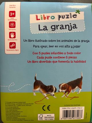 Libro puzle La granja