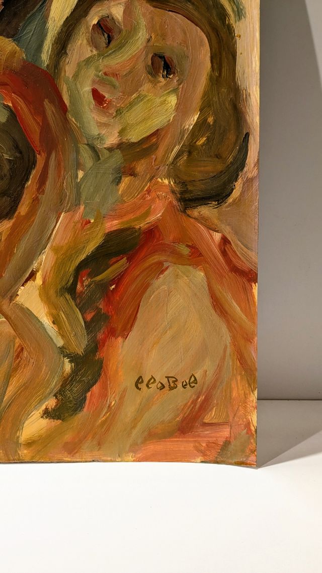 Llopis Beltrá óleo firmado 51x72 cm original