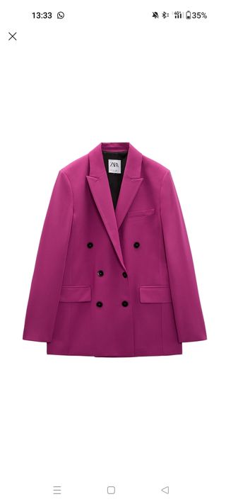 Traje de chaqueta y falda pantalón 