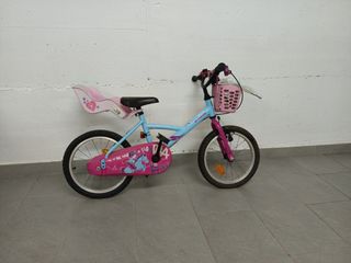 Bicicleta infantil niña Btwin 14