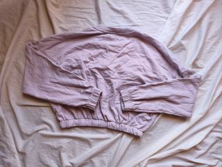 Sudadera Corta Polinesia Rosa Talla M