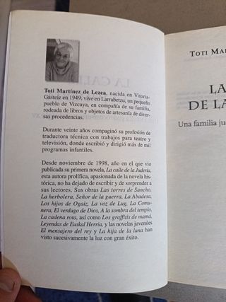 Libro La Calle de la Judería