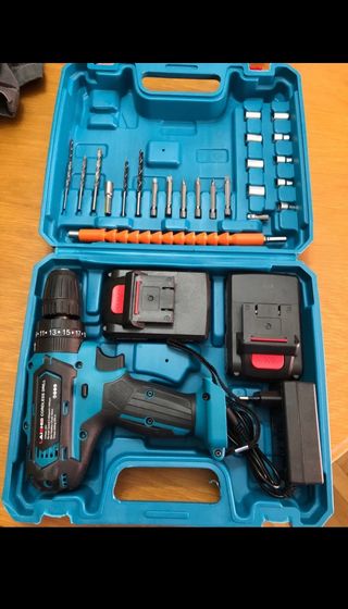 Taladro Inalámbrico Completo Nuevo