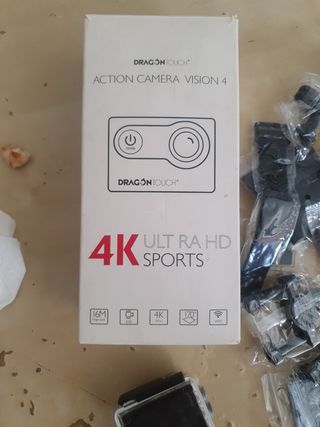 Cámara de Acción Dragon Touch Visión 4 4K