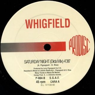 Whigfield Saturday Night (Dida Mix) Vinilo