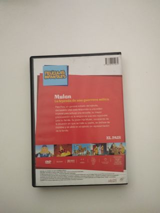 DVD Mulan: La leyenda de una guerrera mítica