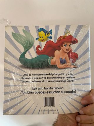 Libro + Audiocuento La Sirenita Disney