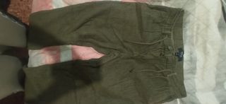 Pantalones de pana verdes